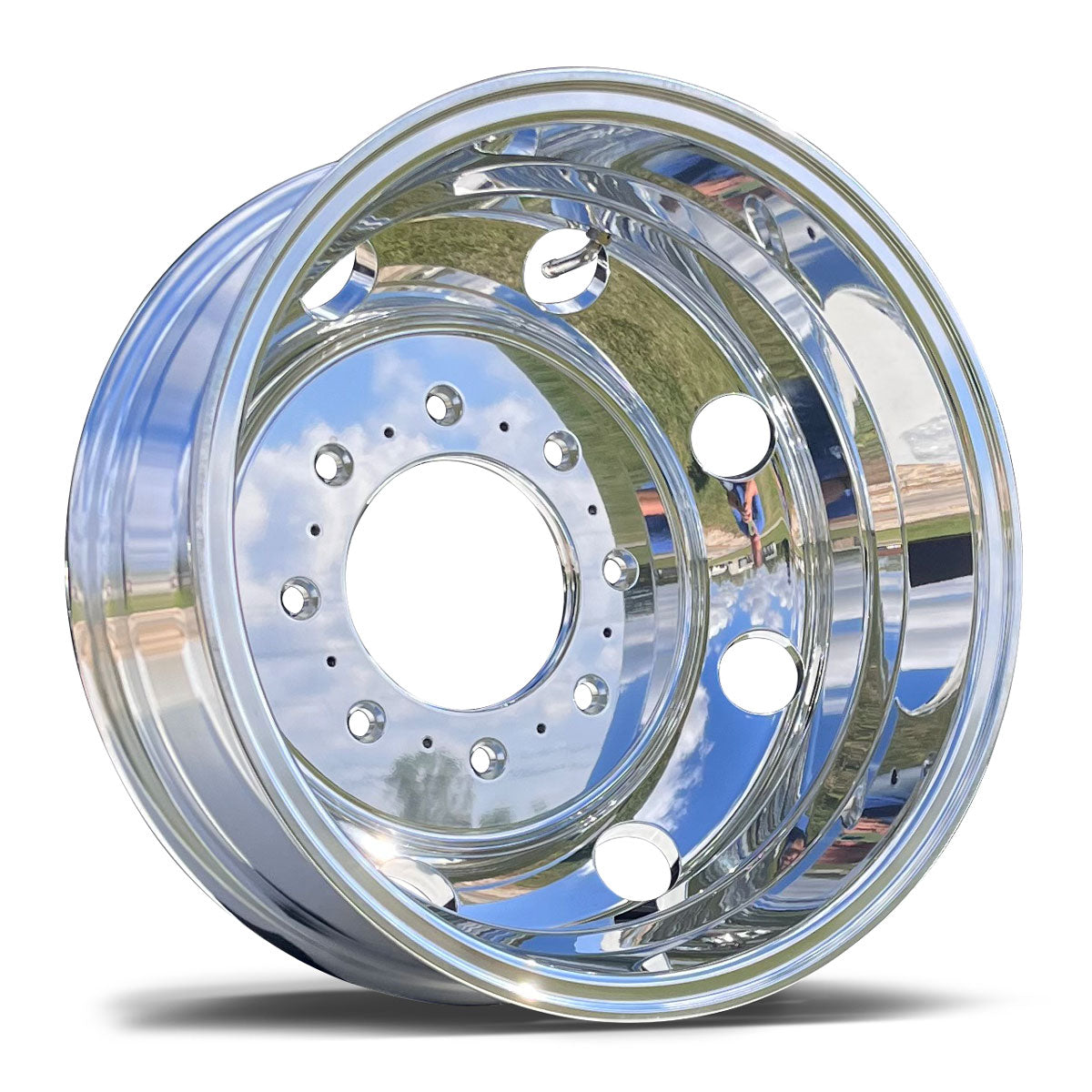 17.0x6.00 Northstar 8x200mm Hub Pilot Mirror Polished Both Sides (Ford F350 DRW 2005-Present) 2