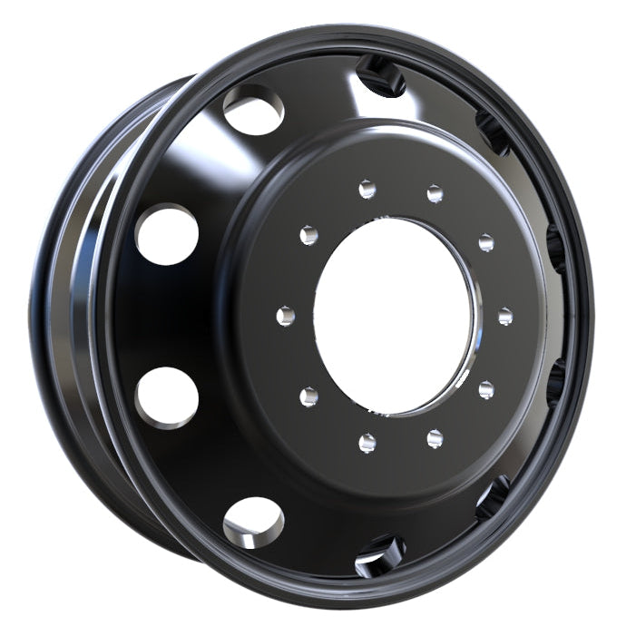 19.5X6.00 Northstar 10x225mm Black for Ford & Dodge Ram (10 Vent Hole)