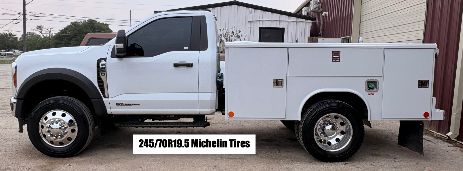 19.5x6.75 Northstar Mirror Polish Both Sides 2008-Present Dodge Ram 4500/5500 & 2005-Present Ford F450/F550 DRW 10X225MM 3