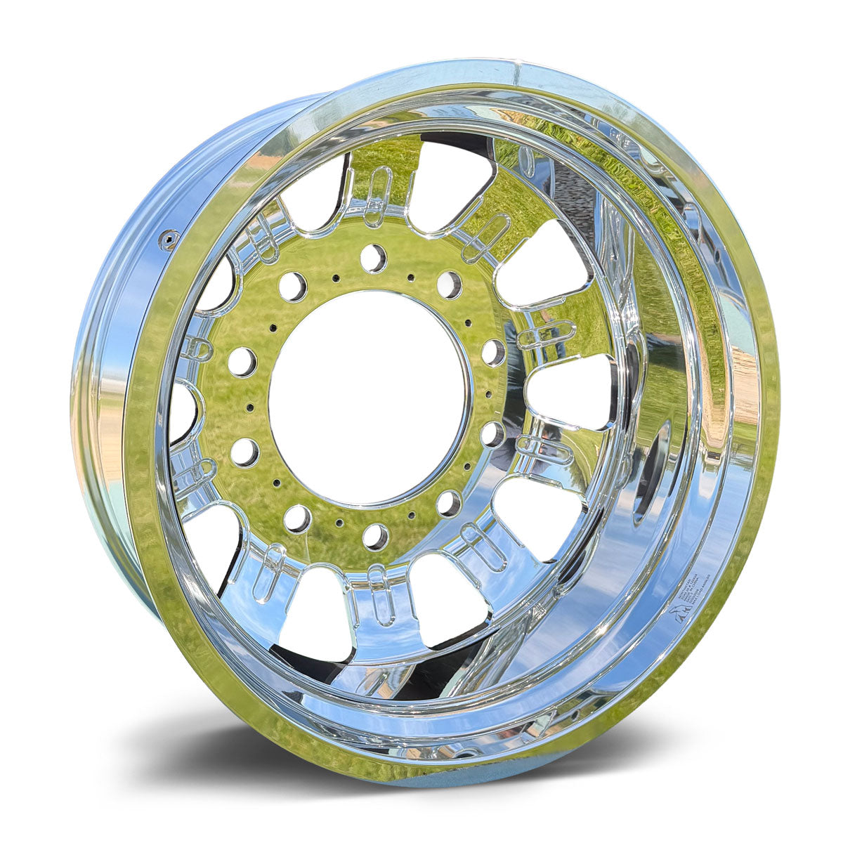 22x8.25 Northstar 10x285mm Hub Pilot Mirror Polish Both Sides (Polaris) 2