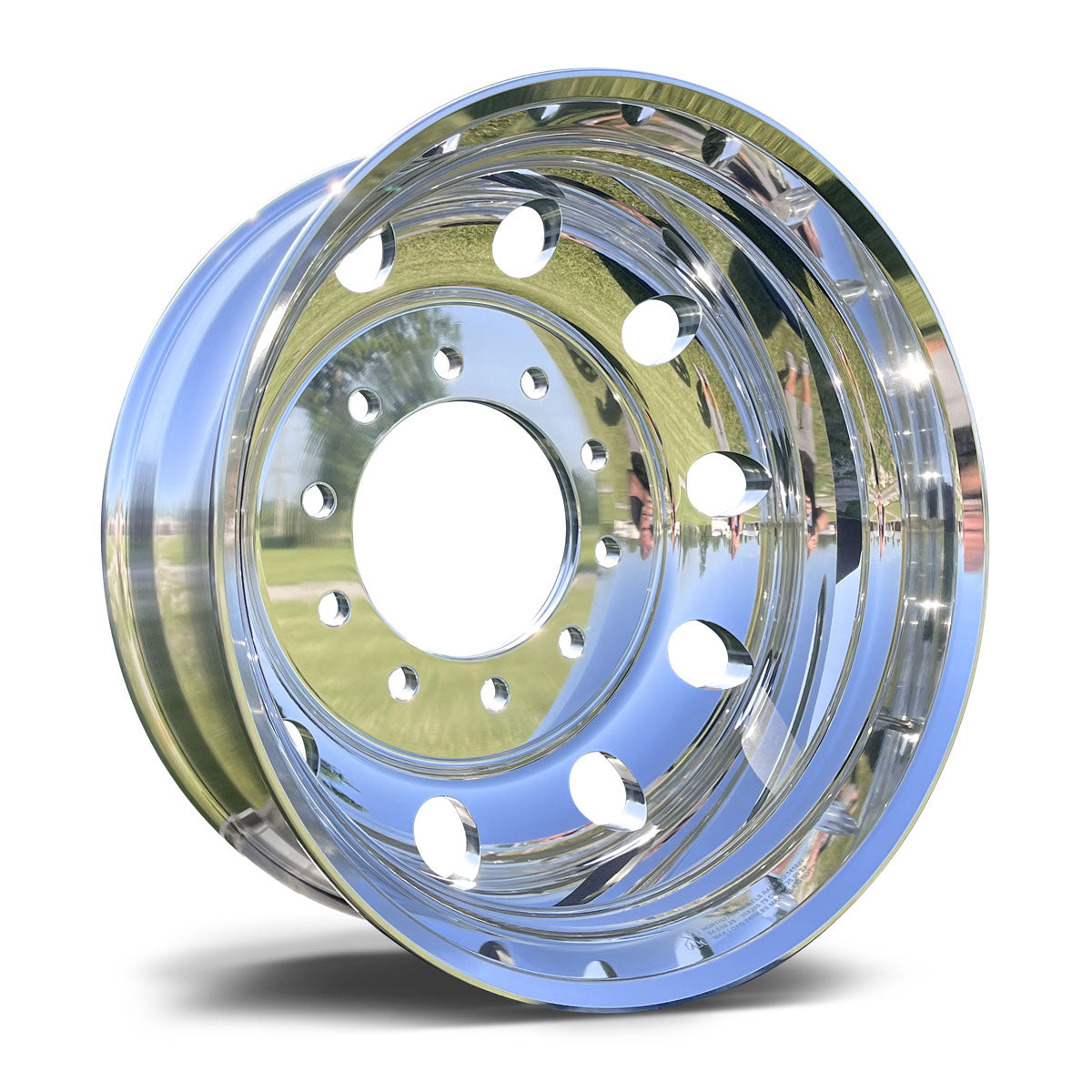 24.5x8.25 NORTHSTAR 10X285MM HUB PILOT MIRROR POLISHED BOTH SIDES 2
